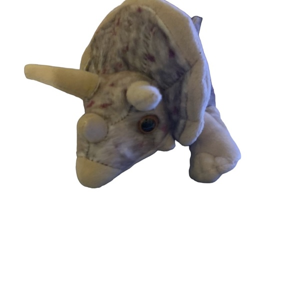 Wild Republic 8” Triceratops Plush - Picture 1 of 5